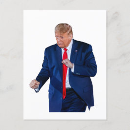 Cartão Postal Trump Dance Engraçado