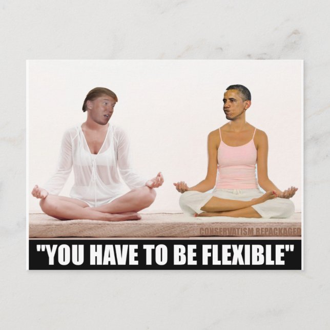 Cartão Postal Trump/Drumpf: flexível (Frente)