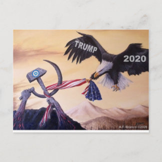Cartão postal Trump Eagle 2020