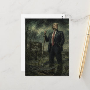 Cartão Postal Trump no Pântano