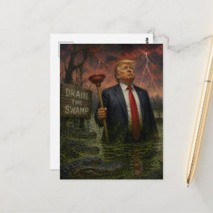 Cartão Postal Trump no Pântano