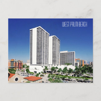 Cartão Postal Trump Plaza, West Palm Beach, Flórida