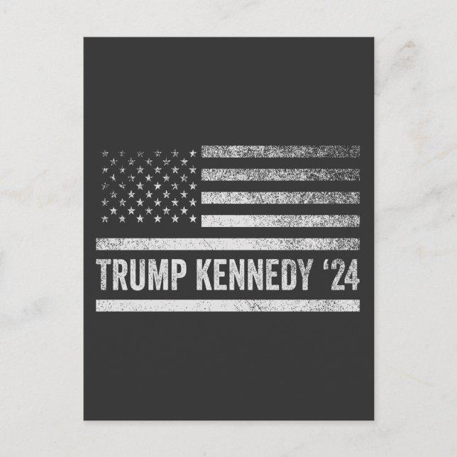 Cartão Postal Trump Vance Kennedy traz a América de volta (Frente)