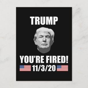 Cartão Postal Trump, você está cansado! Eleições Anti-Trump