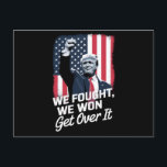 Cartão Postal Trump Won supera a vitória de Trump 47º presidente<br><div class="desc">Trump Won supera a vitória de Trump 47.º Presidente 2024</div>