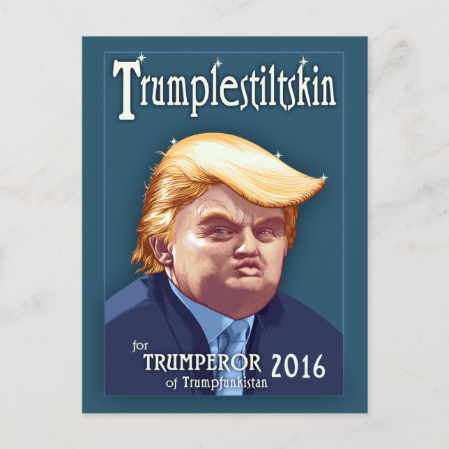 Cartão Postal Trumplestiltskin (Frente)