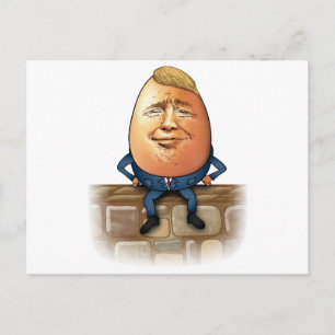 Cartão Postal Trumpty Dumpty