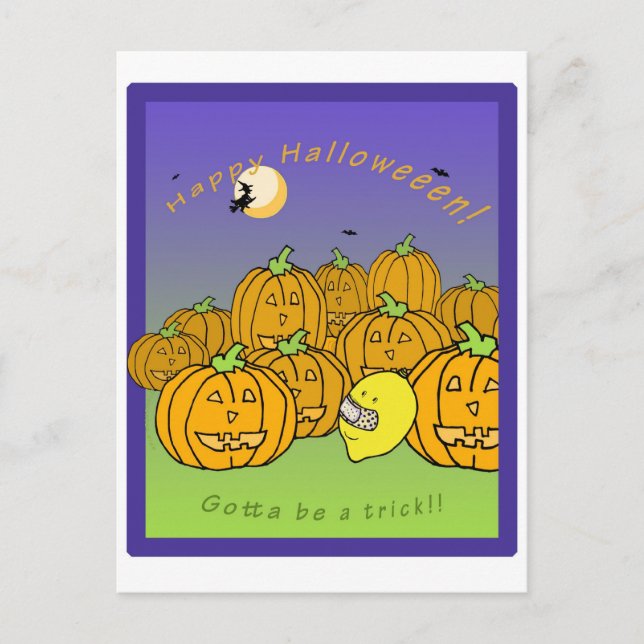 Cartão Postal truque limontz (Frente)