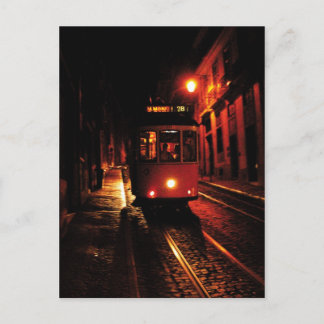 Cartão Postal Truque noturno em Lisboa