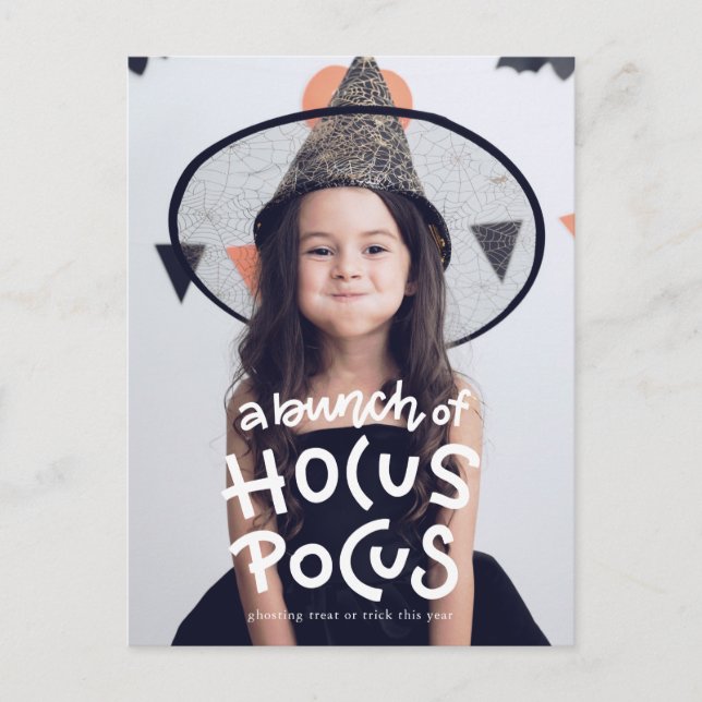 Cartão Postal Truque ou tratamento de hospedagem de Dias de as B (Frente)