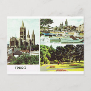 Cartão Postal Truro, Cornwall, Inglaterra