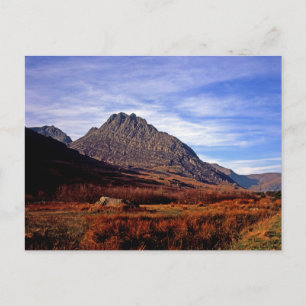 Cartão Postal Tryfan Snowdonia Norte do País de Gales