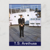 TS Arethusa, CHief P0, capitão por um dia