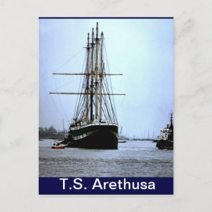 Cartão Postal TS Arethusa, Saindo do Alto