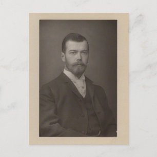 Cartão Postal TSAR NICOLAS II Romanov da Rússia #298