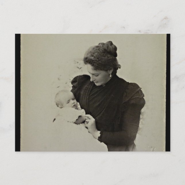 Cartão Postal TSARINA ALEXANDRA & ALEXIS Romanov Rússia #289 (Frente)