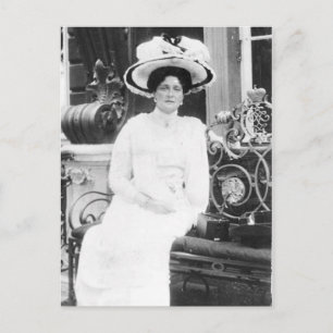 Cartão Postal Tsarina Alexandra, da Rússia, esposa Tsar Romanov