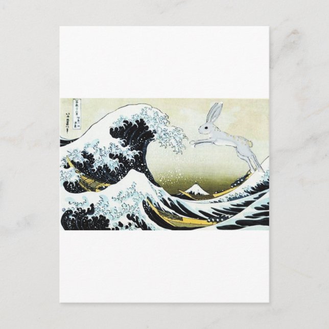 CARTÃO POSTAL TSUNAMI BUNNY (Frente)