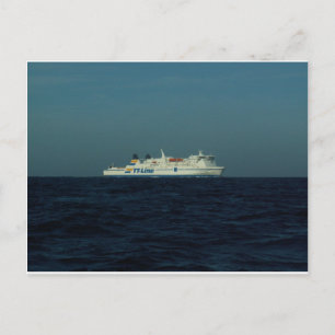 Cartão Postal TT Line Ferry