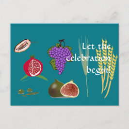 Cartão Postal Tu B'Shvat