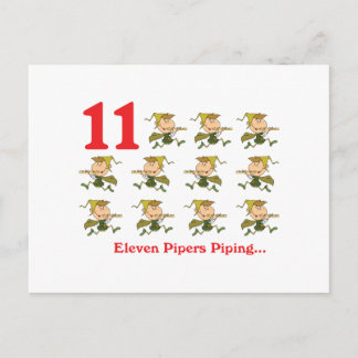 Cartão Postal Tubagem de 12 dias