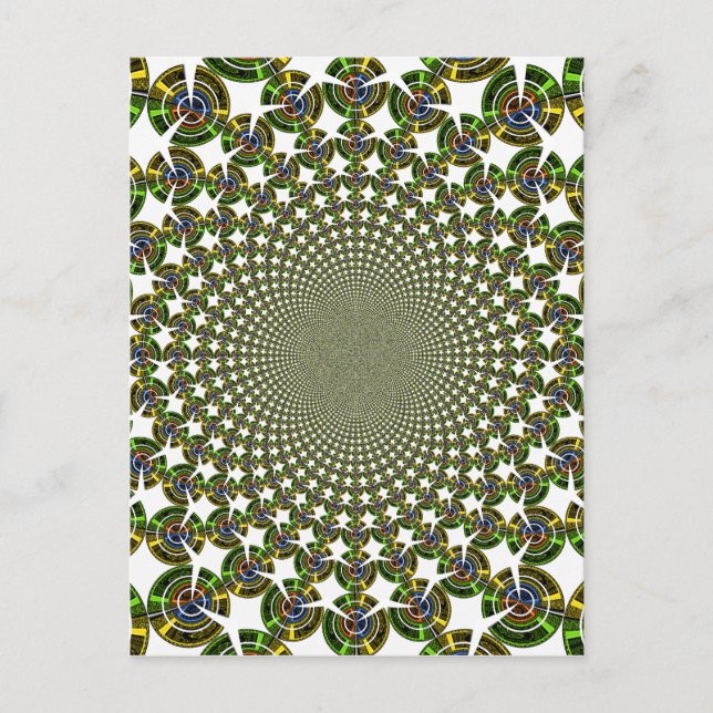 Cartão Postal Tubarões sem costura tradicionais (Frente)