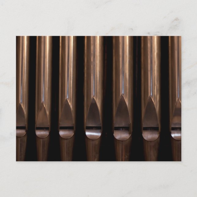 Cartão Postal Tubos de órgãos (Frente)