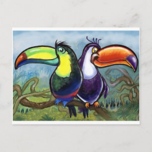 Cartão Postal tucanos