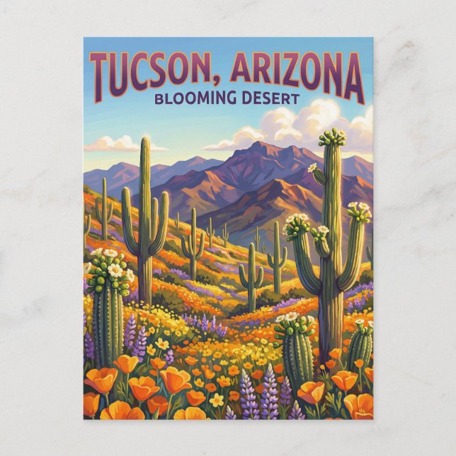 Cartão Postal Tucson EUA (Frente)