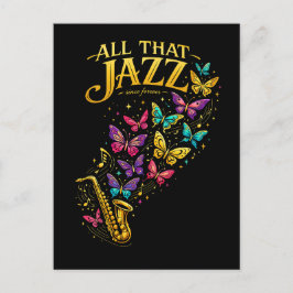 Cartão Postal Tudo Aquela Jazz