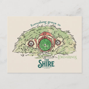 Cartão Postal Tudo cresce na TERRA DO SHIRE™