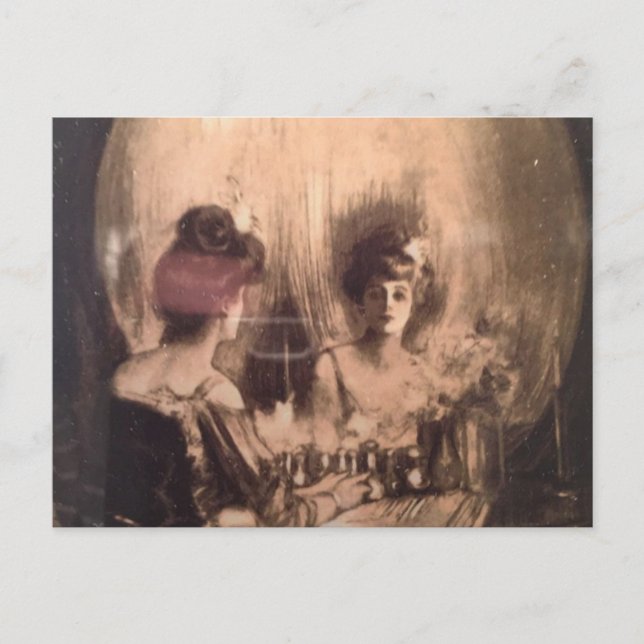 Cartão Postal Tudo É Vanity Charles Allan Gilbert (Frente)