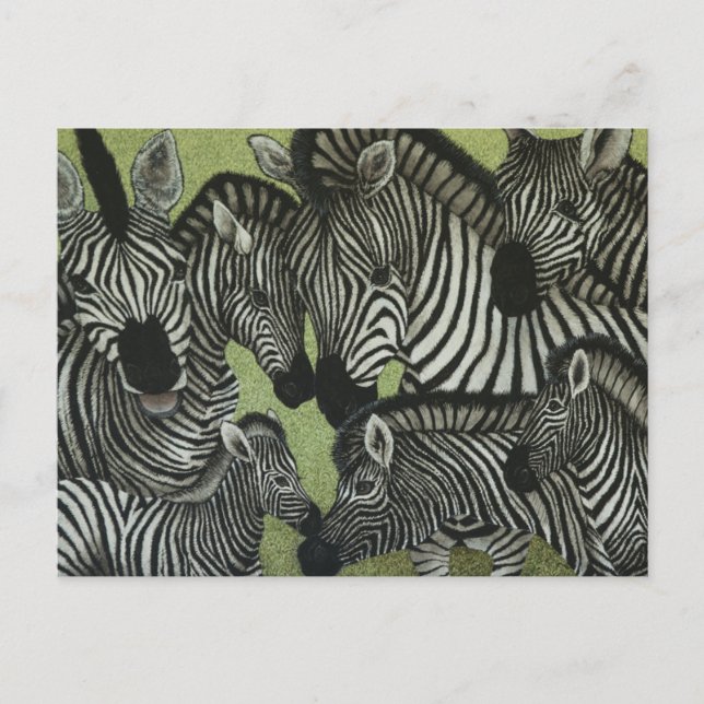 Cartão Postal Tudo em preto e branco (Frente)