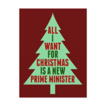 Tudo o que quero no Natal é um novo primeiro-minis