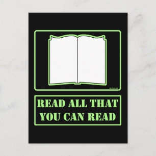 Cartão Postal Tudo Que Você Pode Ler