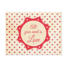 Tudo que você precisa é amor