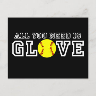 Cartão Postal Tudo que você precisa é de Glove!