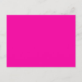 Cartão Postal Tudo Rosa Quente Nada Mais Do Que Cor Rosa