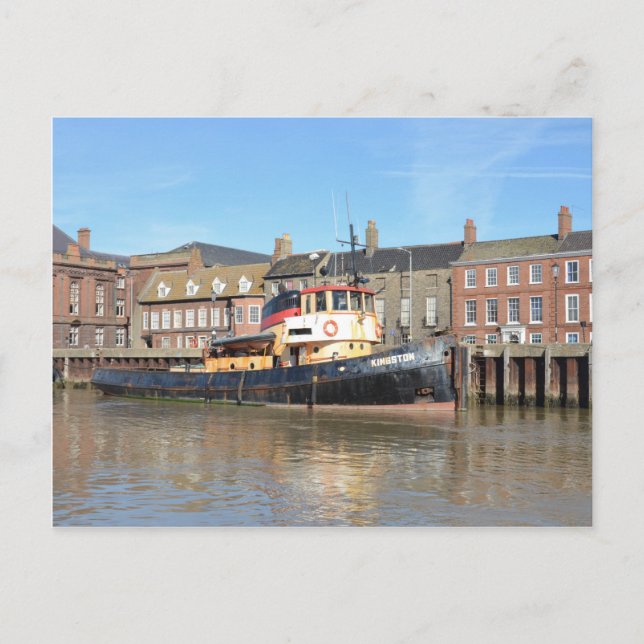 Cartão Postal Tug Kingston (Frente)