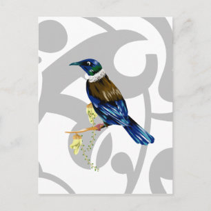 Cartão Postal Tui NZ Bird