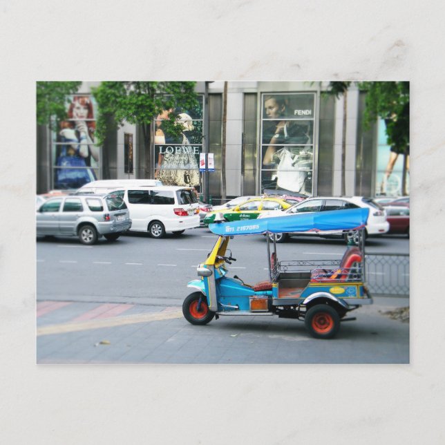 Cartão Postal Tuk Tuk (Frente)