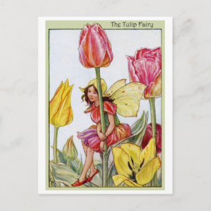 Cartão Postal Tulip Fairy