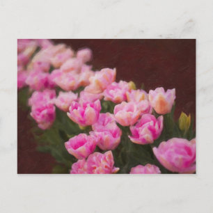Cartão Postal Tulip Painting