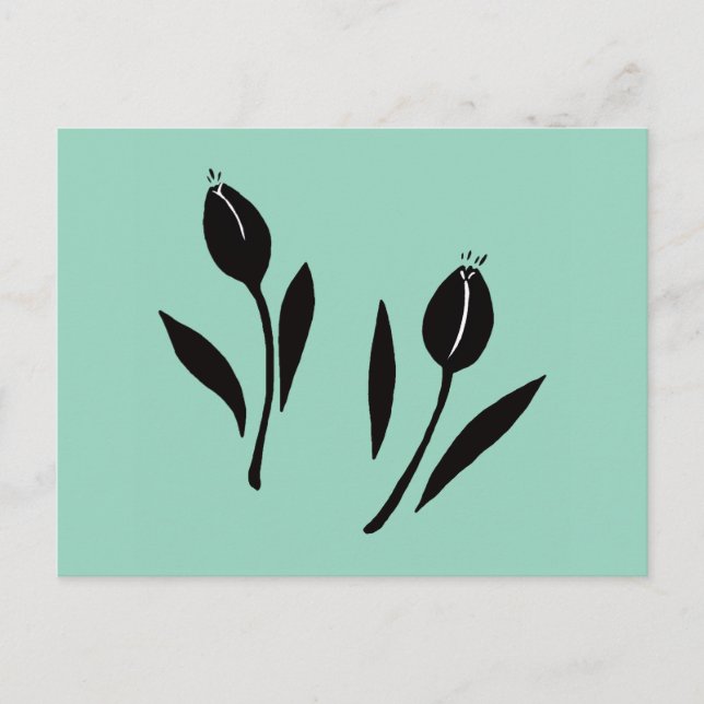 Cartão Postal Tulipa (Frente)