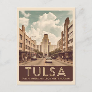 Cartão Postal Tulsa, Oklahoma