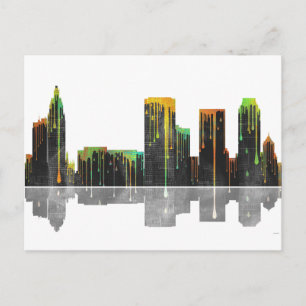 Cartão Postal Tulsa Oklahoma Skyline
