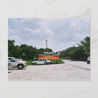 Cartão Postal tulum (entrada rivera maya)