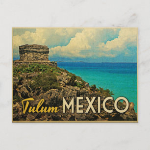 Cartão Postal Tulum México