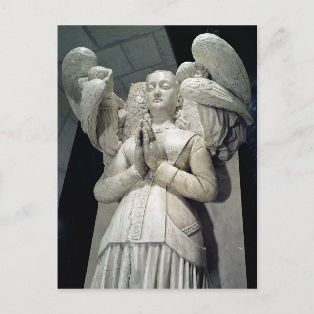 Cartão Postal Tumba de Agnes Sorel 1450-59 (Frente)