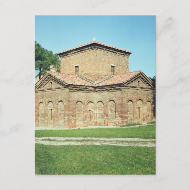 Cartão Postal Túmulo de Galla Placidia, c.450 (Frente)